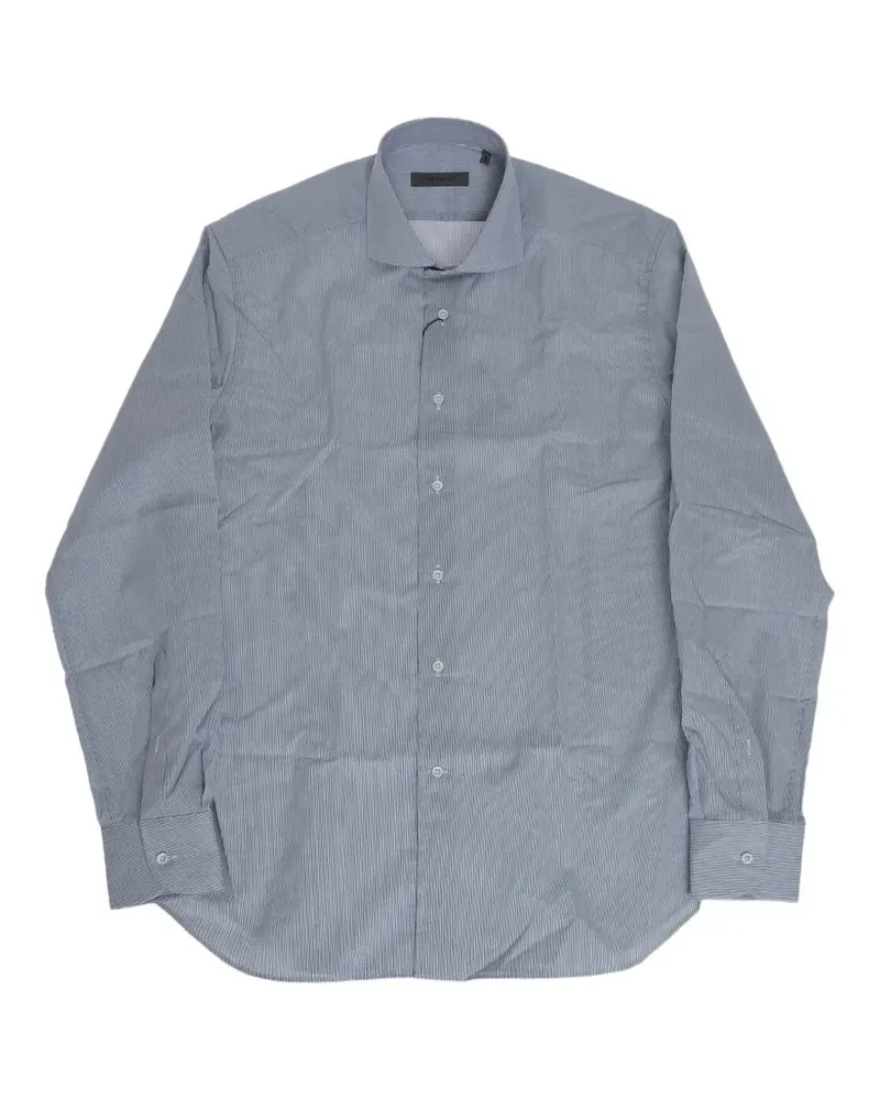Corneliani striped shirt - Blau Blau