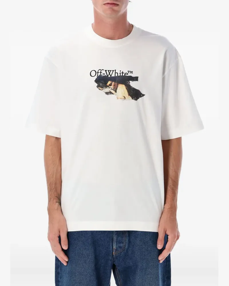 OFF-WHITE arrow-print skate T-shirt - Weiß Weiß