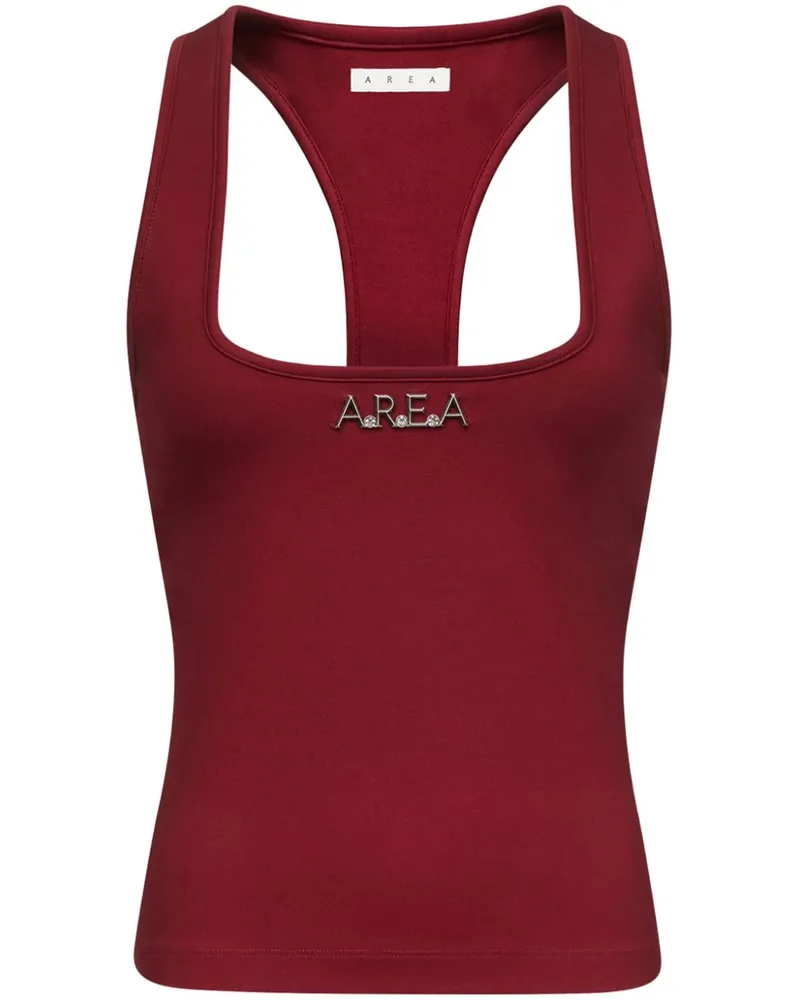 Area Nameplate Racerback-Tanktop - Rot Rot