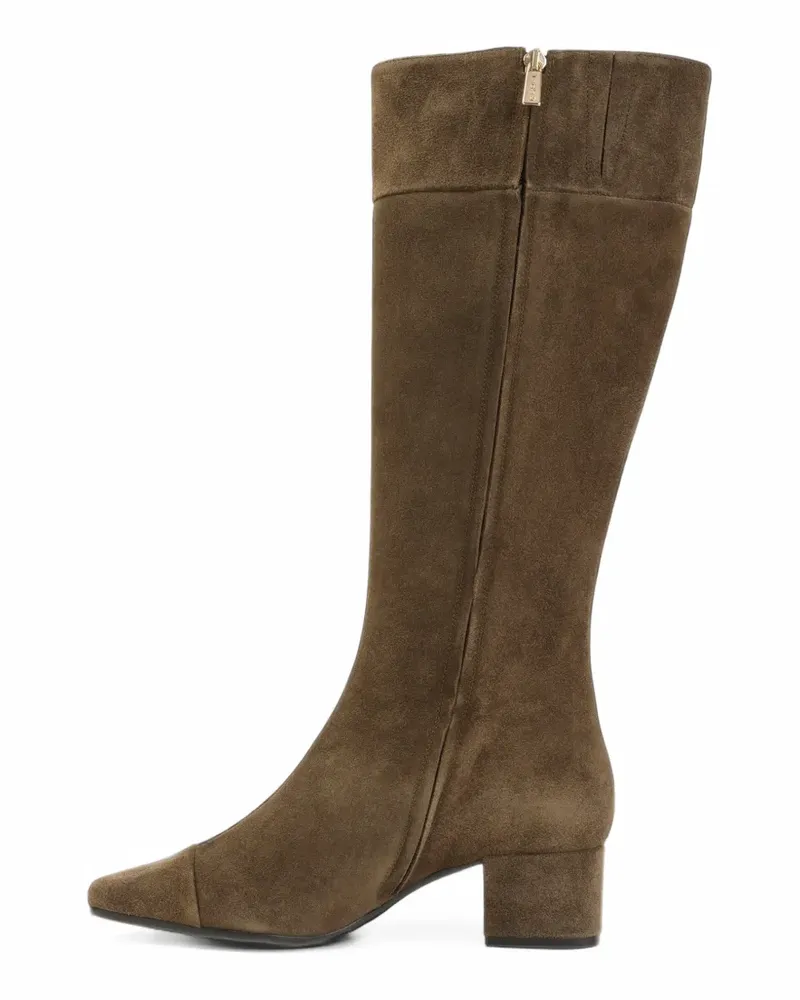 Carel Malaga knee-high suede boots - Braun Braun