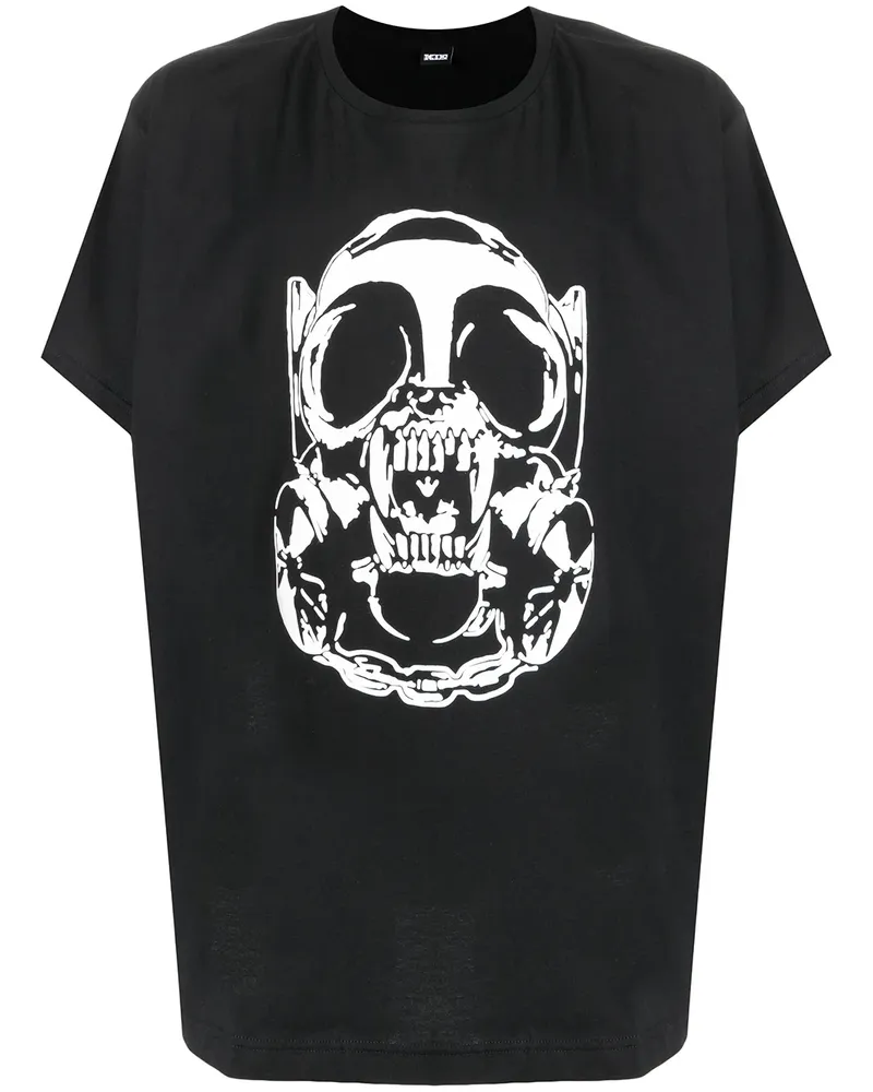 KTZ Nuclear Face T-Shirt - Schwarz Schwarz