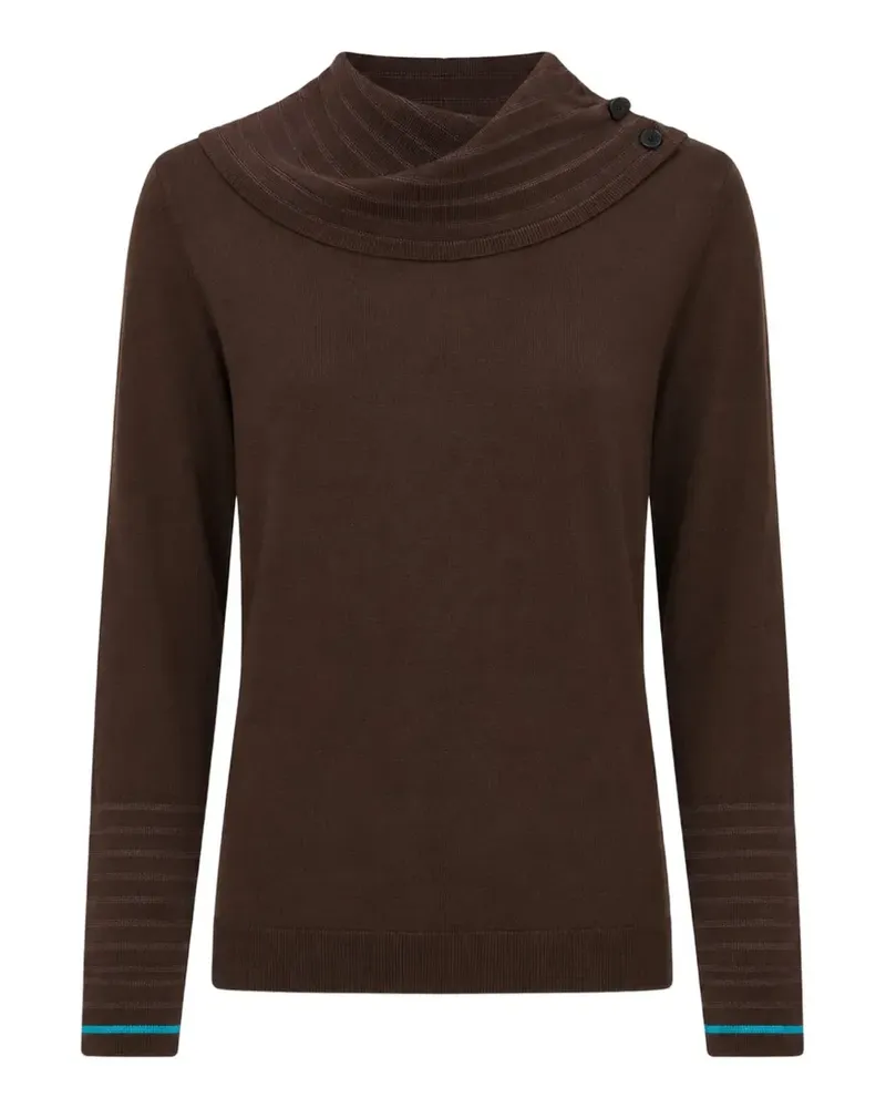 Paul Smith Pullover mit Rollkragen aus Merinowolle - Braun Braun