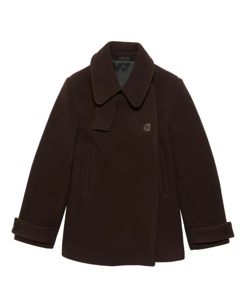 Acne Studios Klassischer Dufflecoat - Braun Braun
