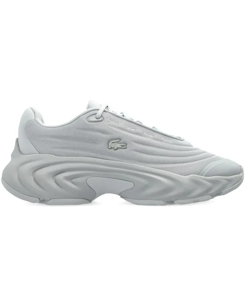 Lacoste Strukturierte Spinor Sneakers mit dicker Sohle - Grau Grau