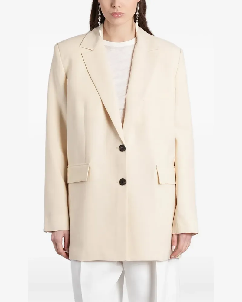IRO Alapi oversized single-breasted jacket - Nude Nude