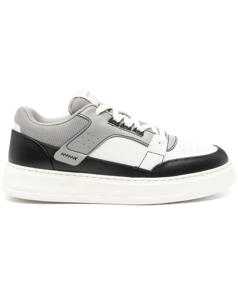 Emporio Armani Sneakers aus Leder - Grau Grau