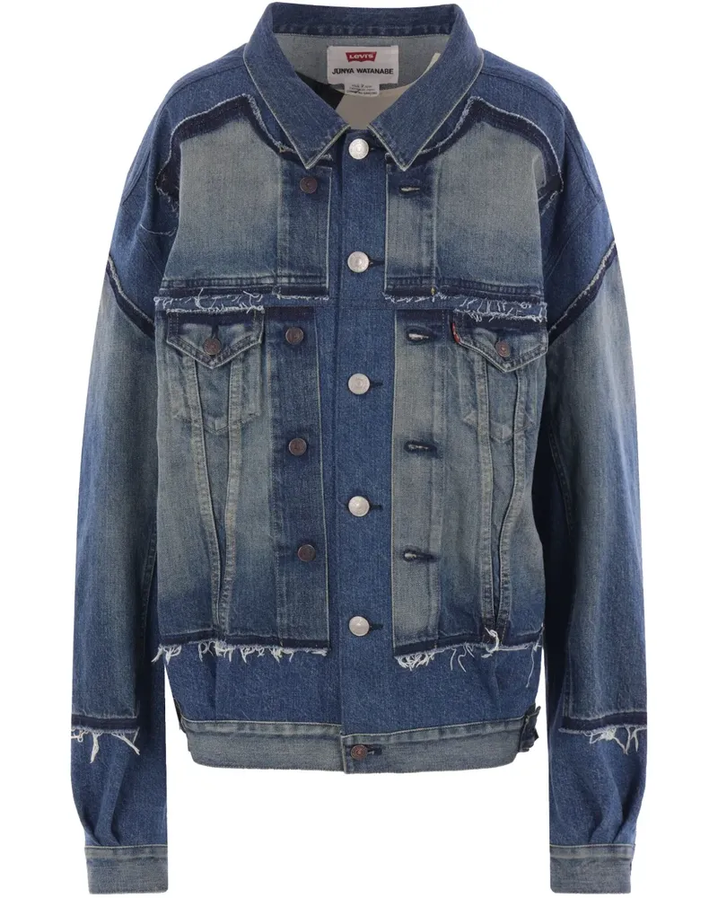 Junya Watanabe Klassische Jeansjacke - Blau Blau