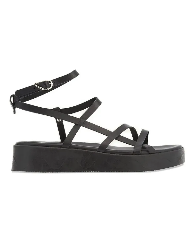 Ancient Greek Sandals Stiliani Sandalen - Schwarz Schwarz