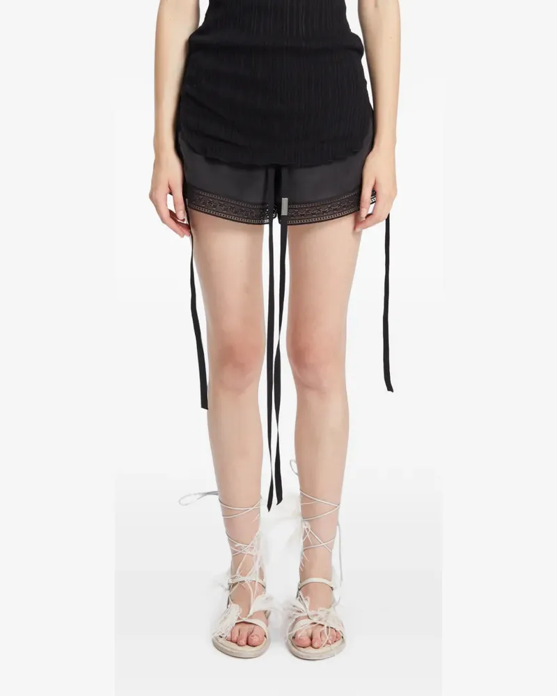 Ann Demeulemeester Sukhada Sandalen mit Federdetail - Weiß Weiß
