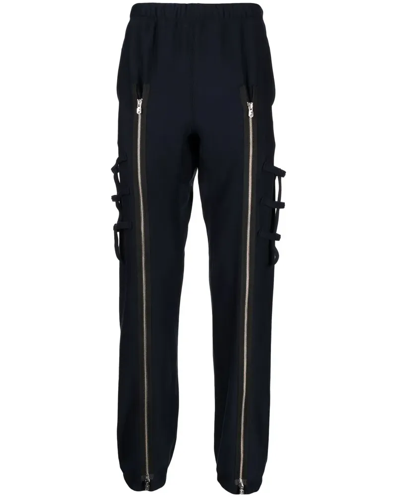 TheSoloIst Hose mit Reißverschlussdetail - Blau Blau