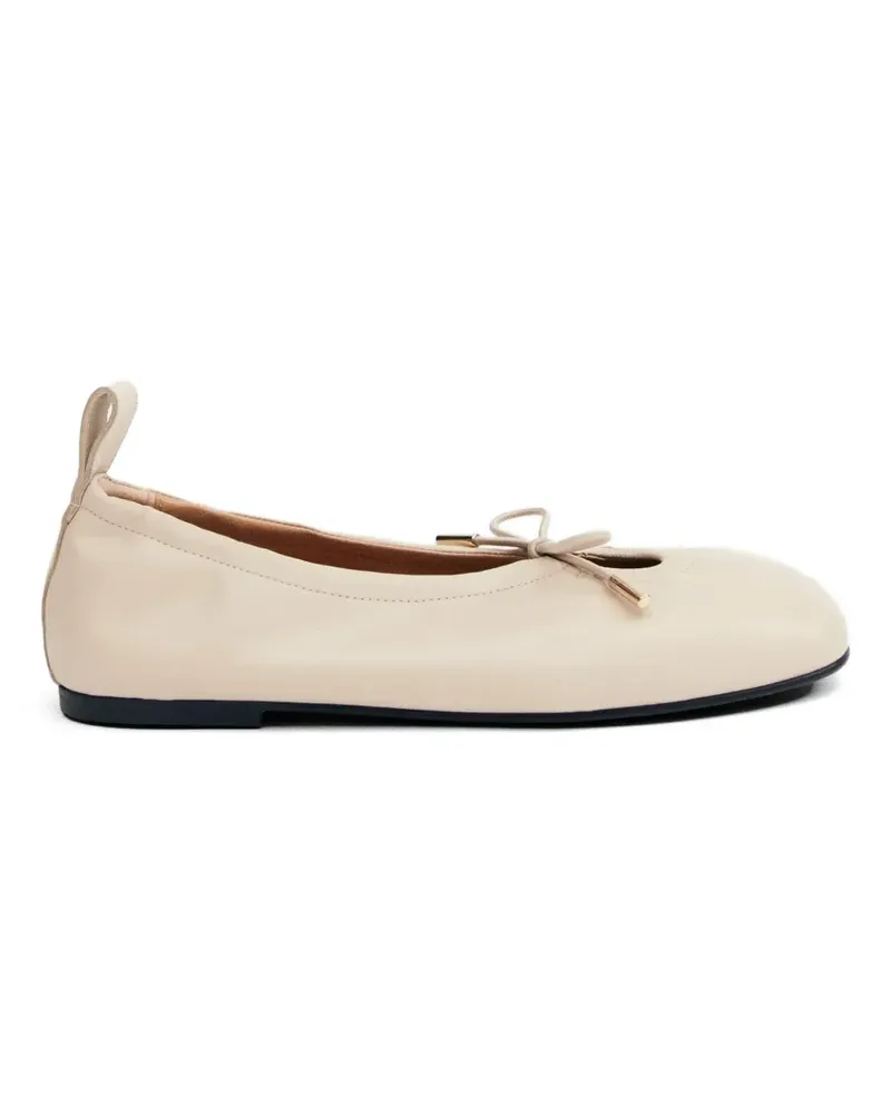 Alohas Rosalind bow ballet flats - Nude Nude