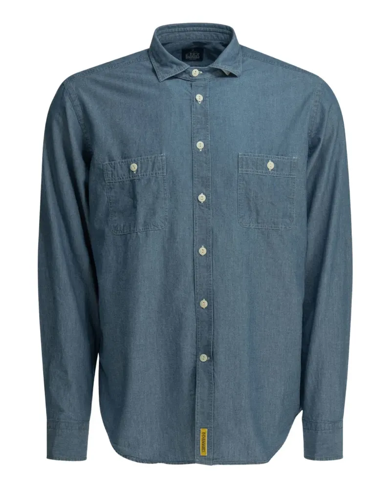 B.D. Baggies chest-pocket denim shirt - Blau Blau