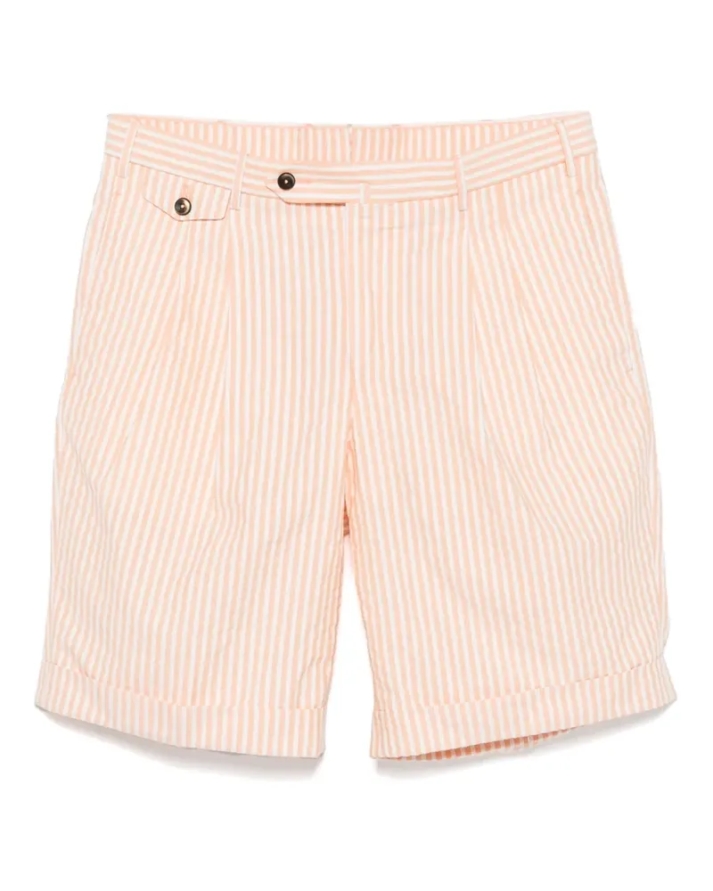 PT TORINO Gestreifte Shorts - Rosa Rosa
