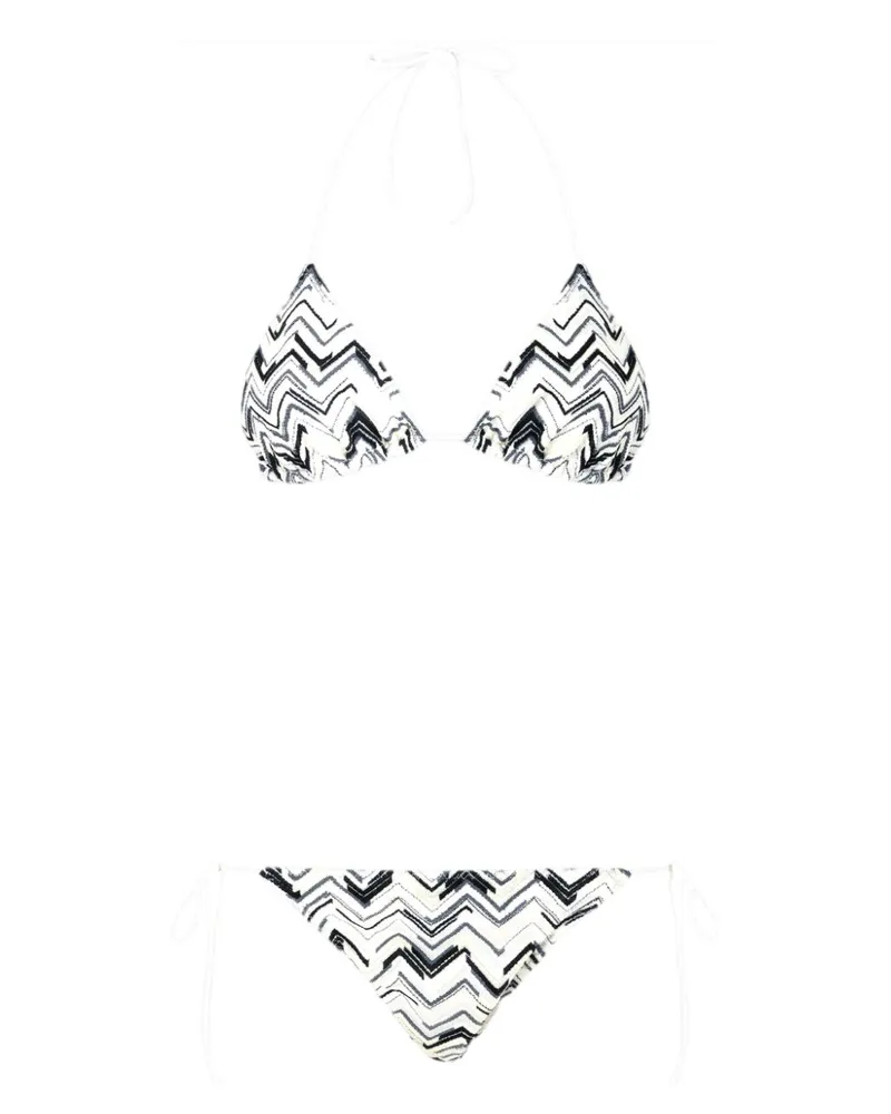 Missoni Gestrickter Bikini - Schwarz Schwarz