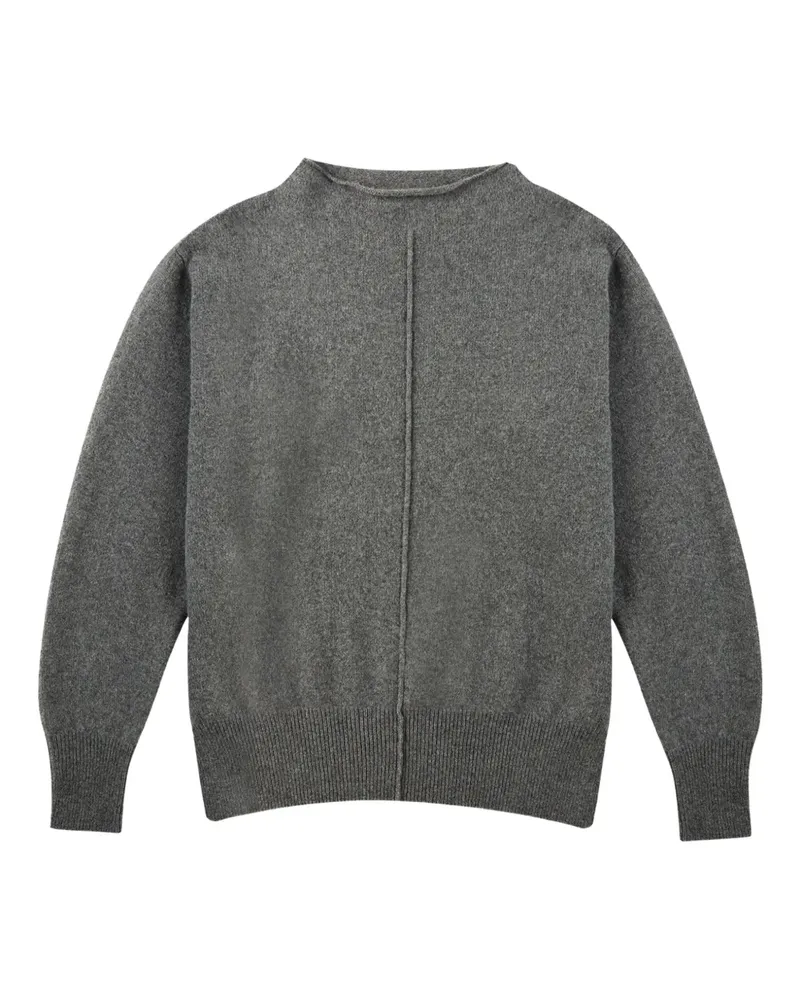 Zanone Pullover mit Cut-Outs - Grau Grau
