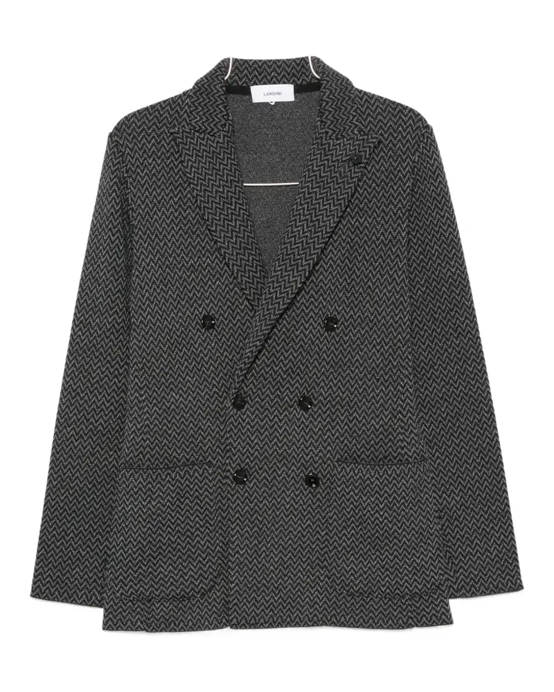 LARDINI Doppelreihige Jacke - Grau Grau