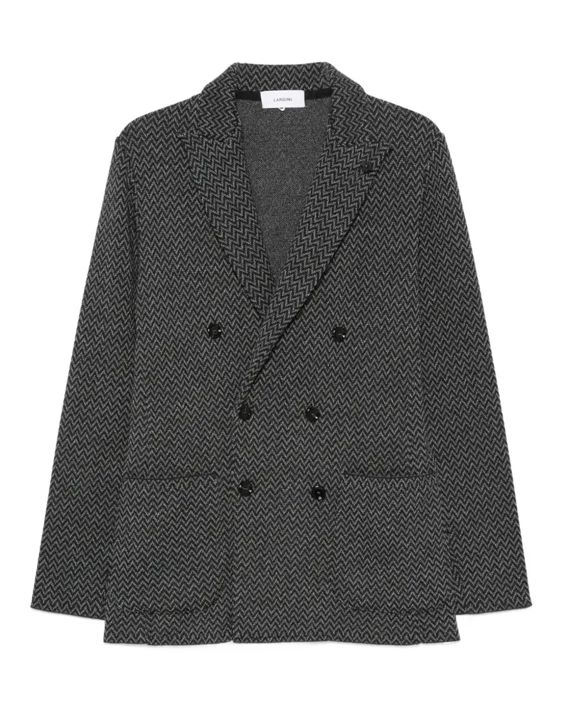 LARDINI Doppelreihige Jacke - Grau Grau