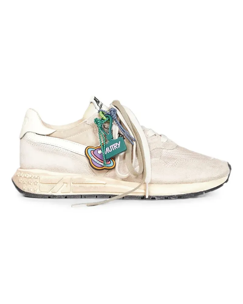 AUTRY Reelwind Sneakers im Distressed-Look - Nude Nude