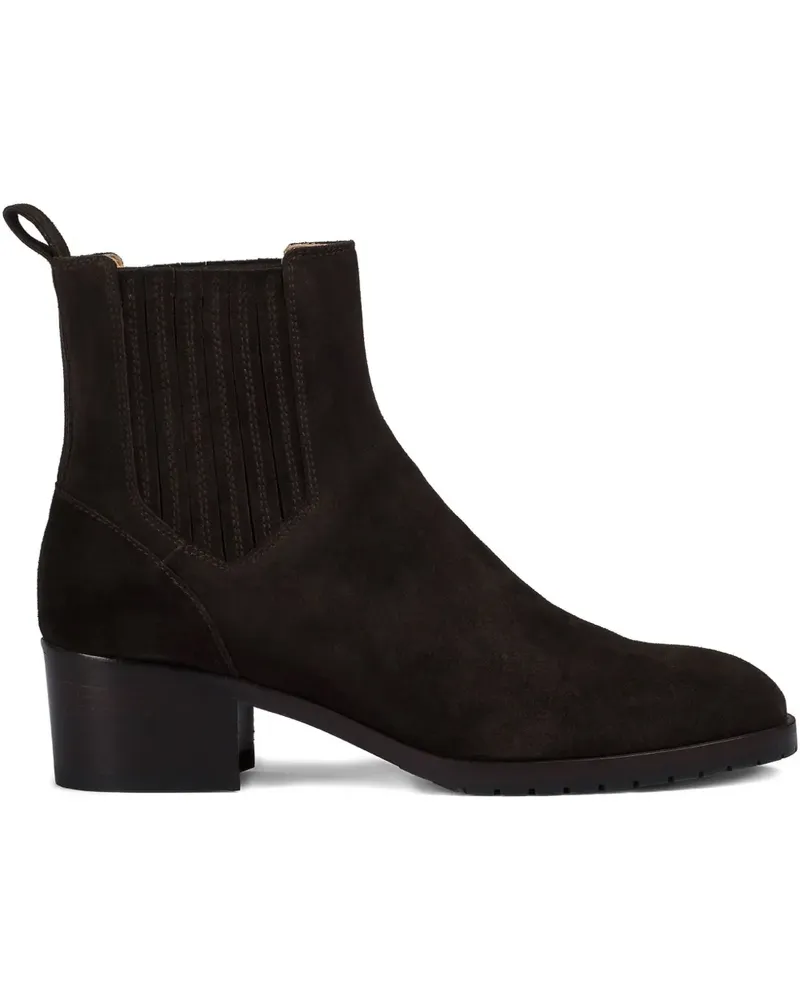 Doucal´s Wildlederstiefel mit elastischen Einsätzen - Braun Braun