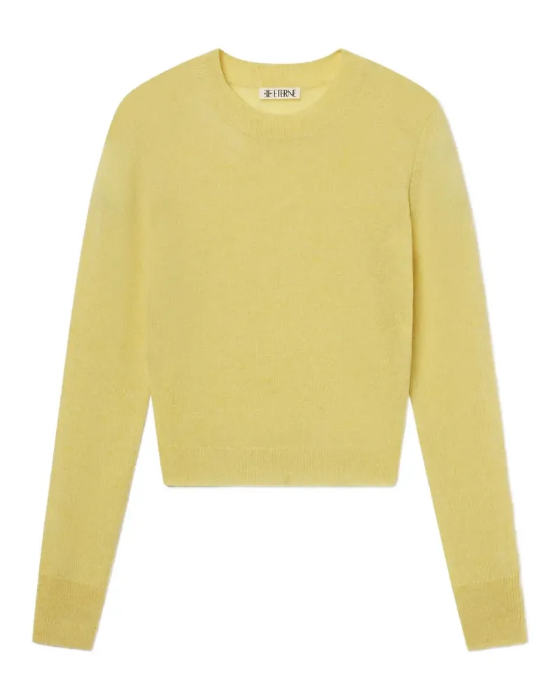 ÉTERNE Francis crew-neck sweatshirt - Gelb Gelb