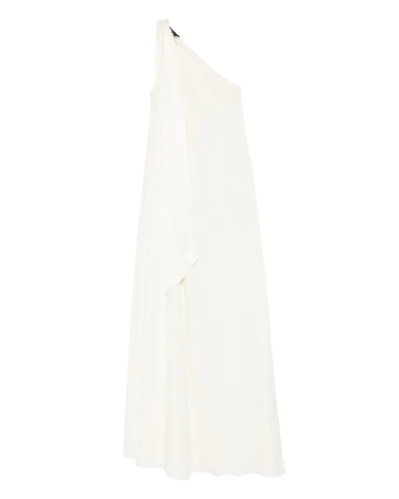 Taller Marmo Drapierte One-Shoulder-Robe - Nude Nude