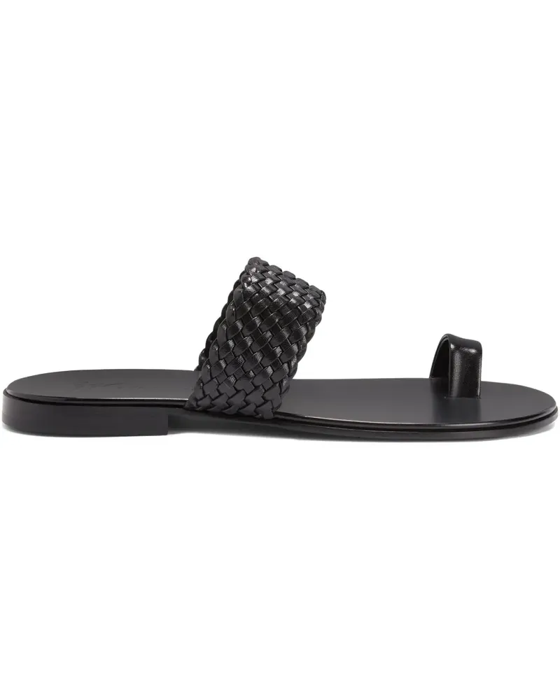 Giuseppe Zanotti Thibaut Pantoletten - Schwarz Schwarz
