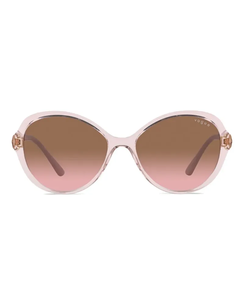 Vogue Sonnenbrille mit ovalem Gestell - Rosa Rosa