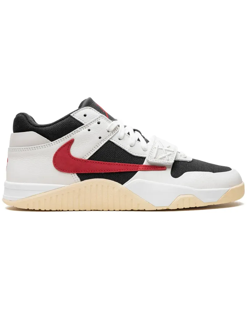 Jordan x Travis Scott  Jumpman Jack University Red Sneakers - Weiß Weiß
