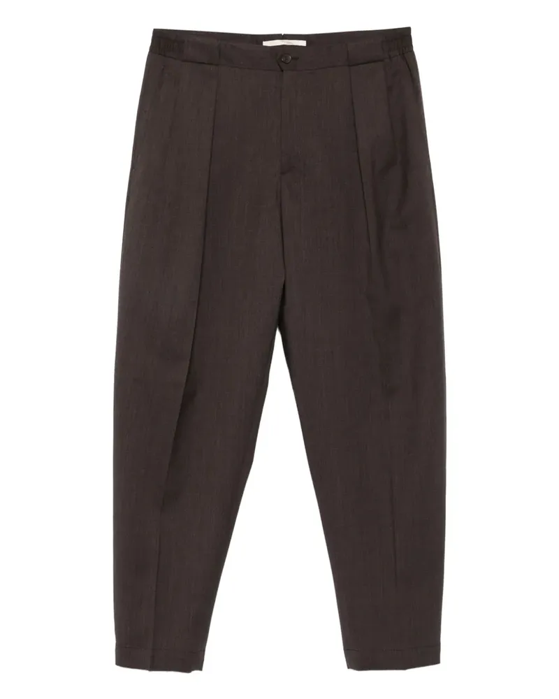 Briglia 1949 Portobellos Hose mit Falten - Braun Braun