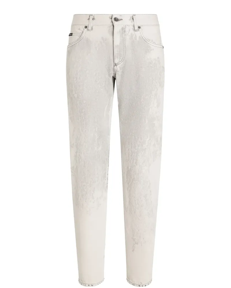 Dolce & Gabbana Ausgeblichene Jeans - Nude Nude