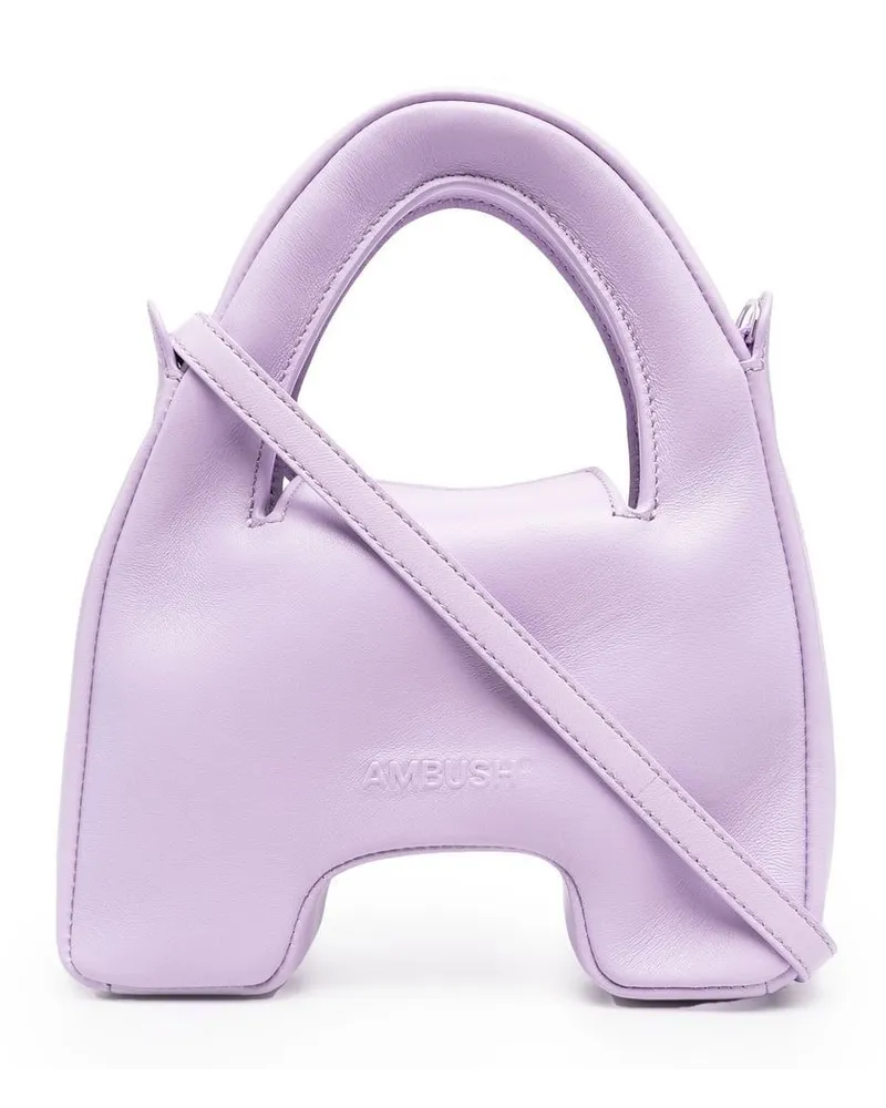 AMBUSH Shopper mit Logo-Prägung - Violett Violett