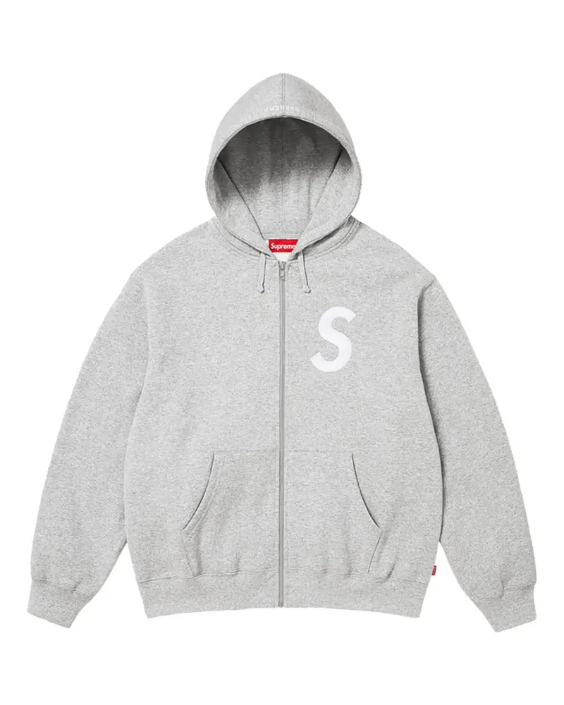 Supreme Being Kapuzenjacke mit S-Logo - Grau Grau