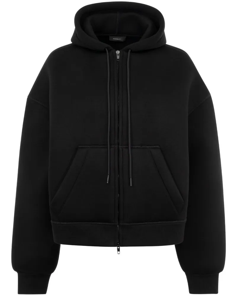 WARDROBE.NYC Bonded Kapuzenjacke - Schwarz Schwarz