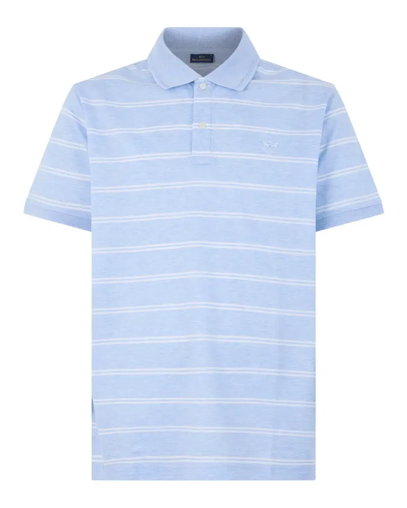 Paul & Shark Gestreiftes Poloshirt - Blau Blau