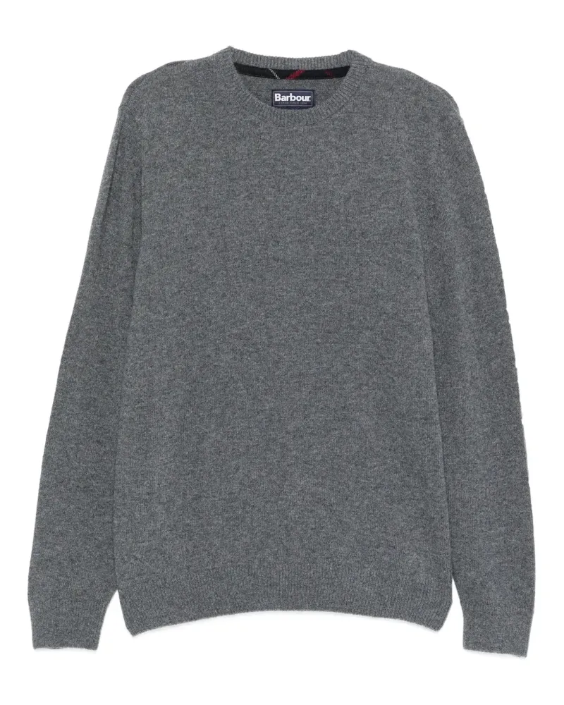 Barbour Pullover mit rundem Ausschnitt - Grau Grau