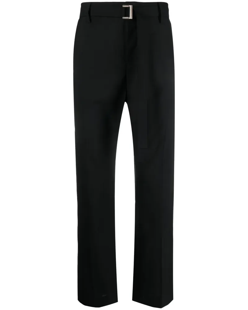 Sacai Hose mit geradem Bein - Schwarz Schwarz