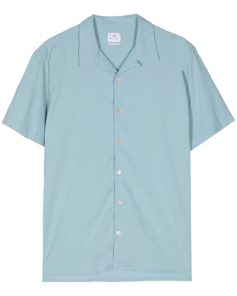 Paul Smith Hemd aus Bio-Baumwolle - Blau Blau