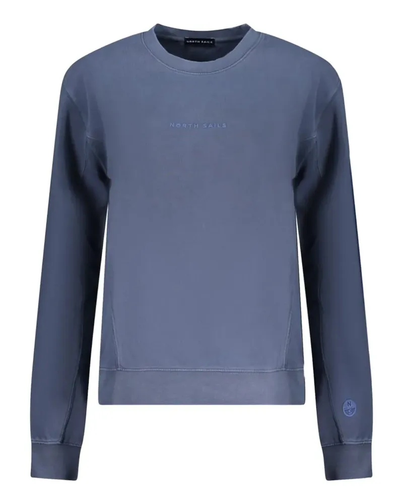 North Sails logo-embroidered sweatshirt - Blau Blau