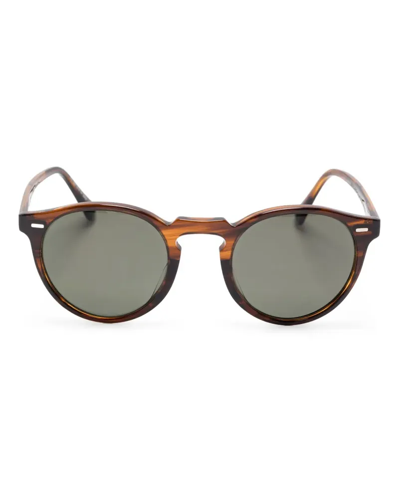 Oliver Peoples Gregory Peck Sonnenbrille - Braun Braun
