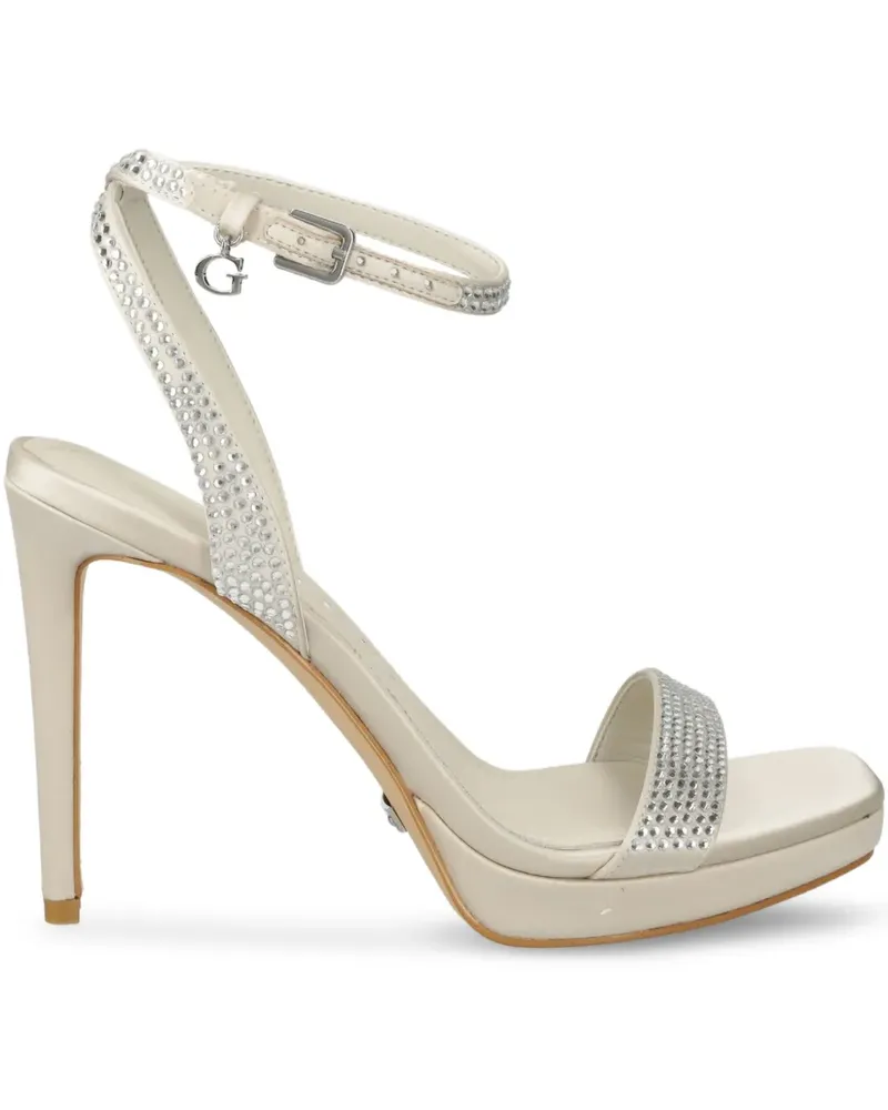 Guess Sandalen mit Strass - Nude Nude