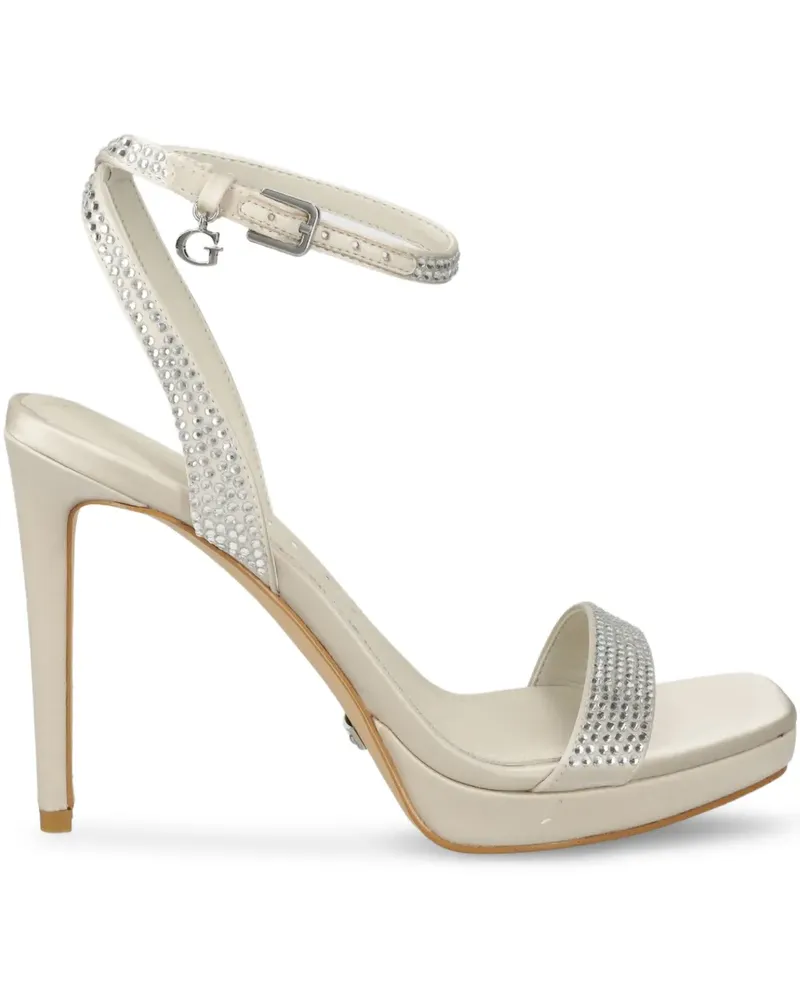 Guess rhinestone strap sandals - Nude Nude