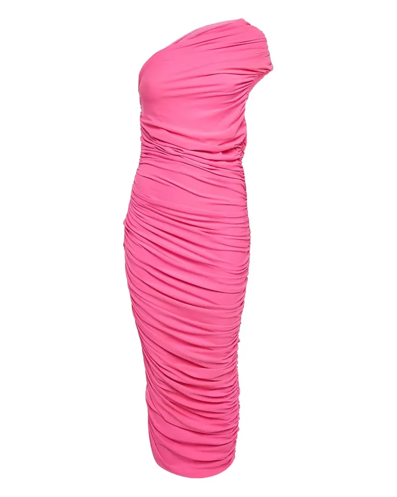 Solace London Amaya Midikleid - Rosa Rosa