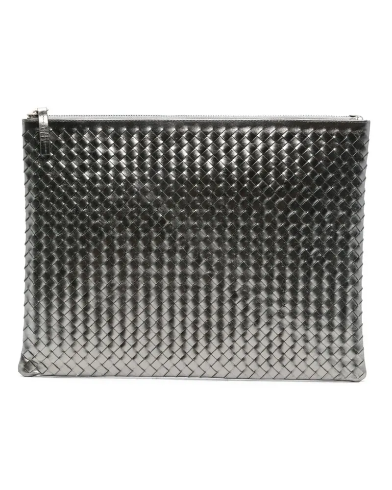 Dragon Diffusion A4 Clutch - Silber Silber