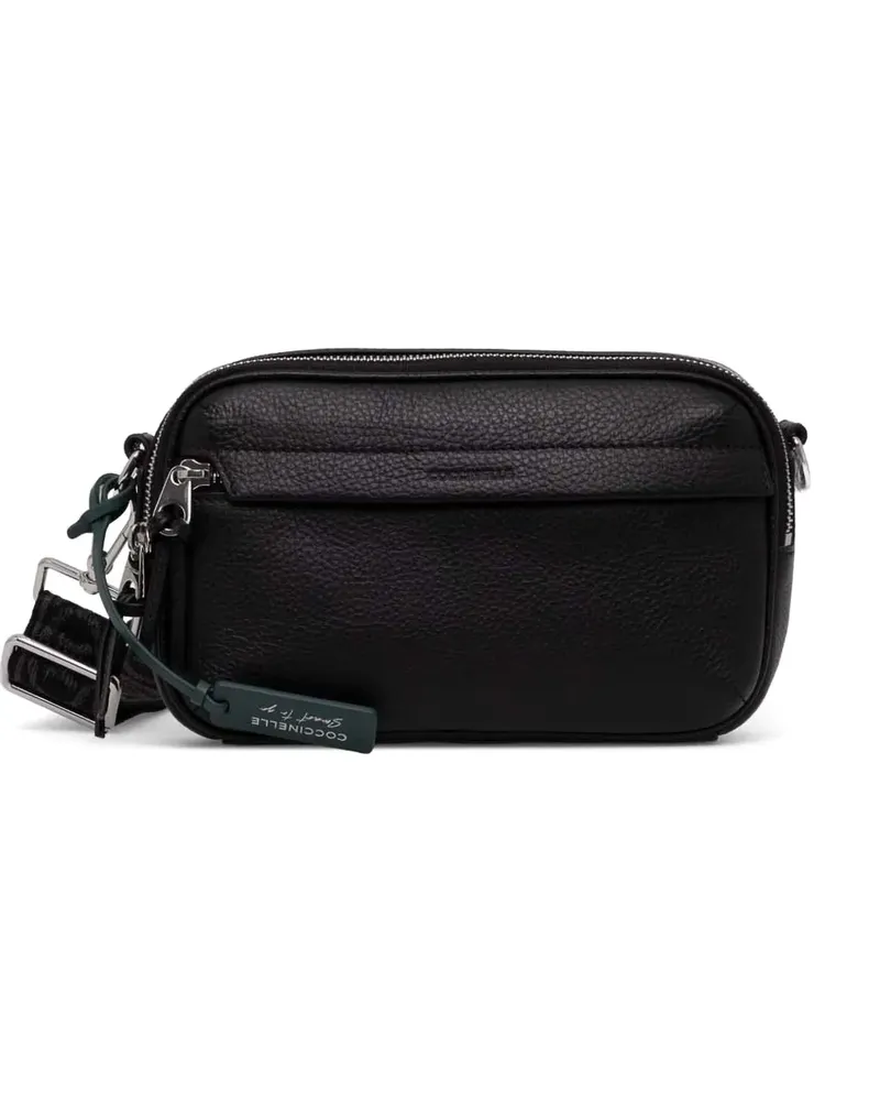 Coccinelle Tasche mit Logo-Prägung - Schwarz Schwarz