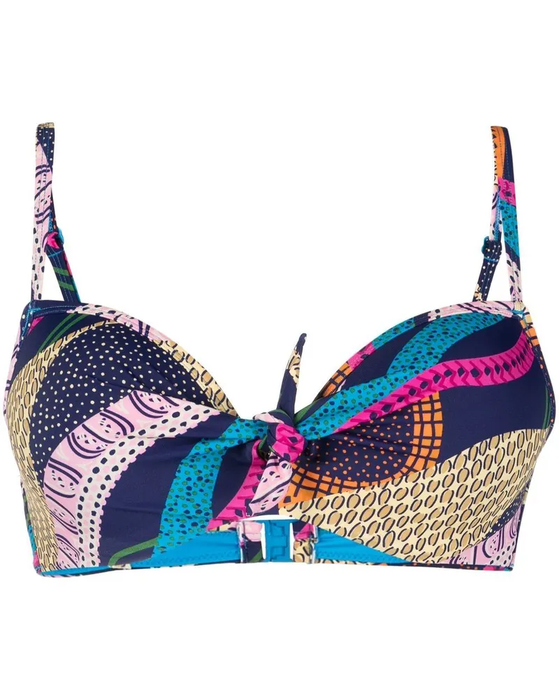 Marlies Dekkers Lotus Bikinioberteil Blau