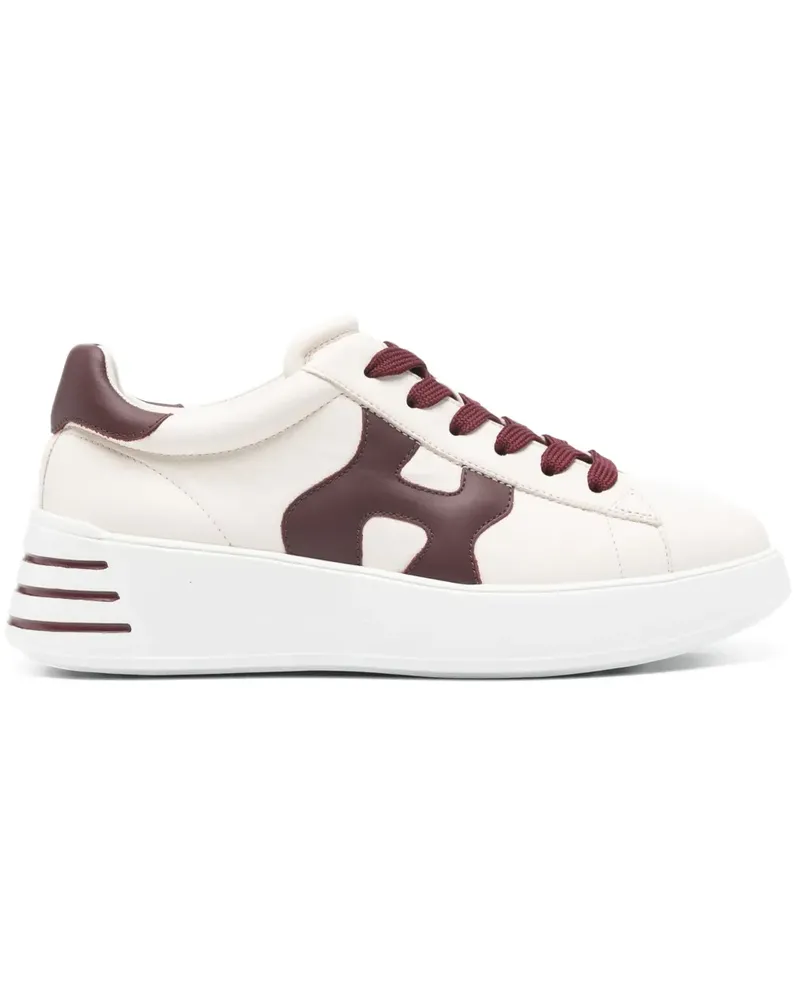 Hogan Rebel Plateau-Sneakers - Nude Nude