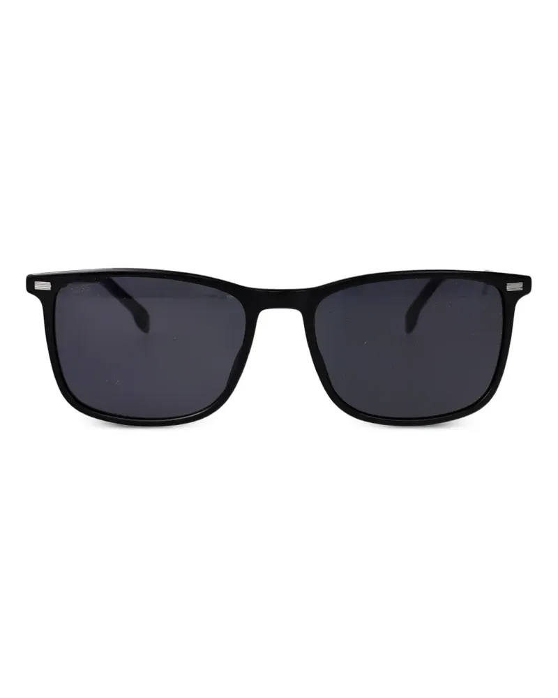 HUGO BOSS square frame sunglasses - Schwarz Schwarz
