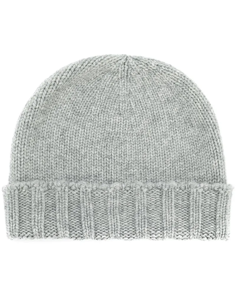 Drumohr  Beanie aus Kaschmir - Grau Grau