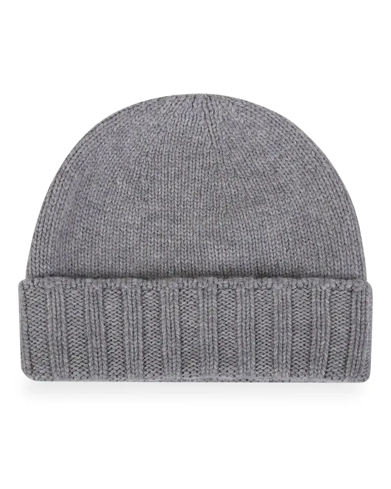 Drumohr  Beanie aus Kaschmir - Grau Grau