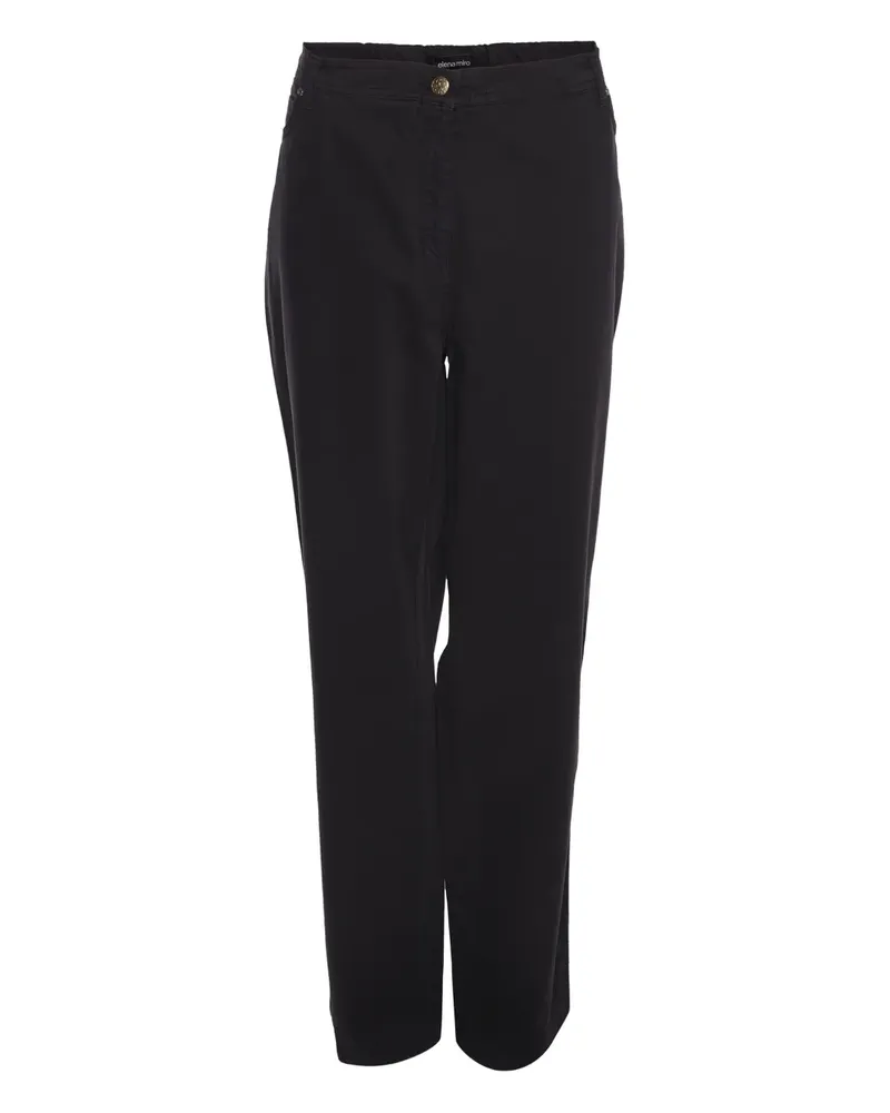 Elena Mirò Hose mit geradem Bein - Violett Violett